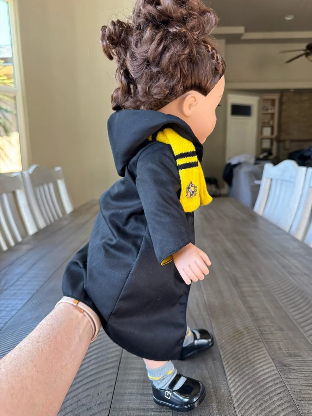 My Life As Harry Potter Wizarding Hufflepuff Posable 18-inch Doll